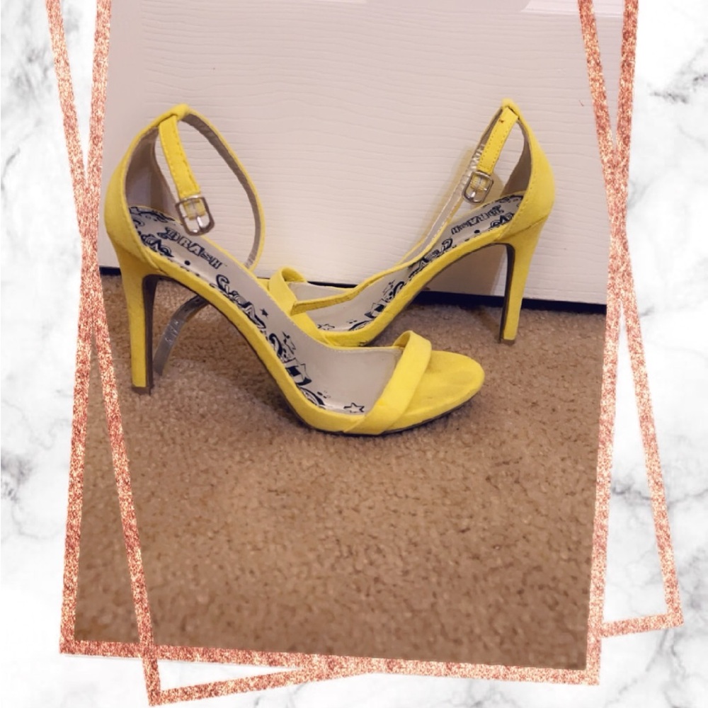 Yellow heels